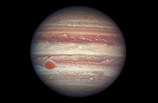Jupiter hemisfär