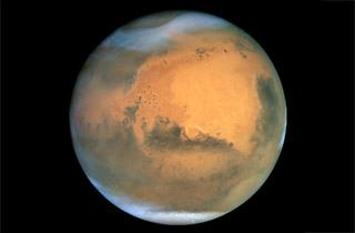 Mars hemisfär