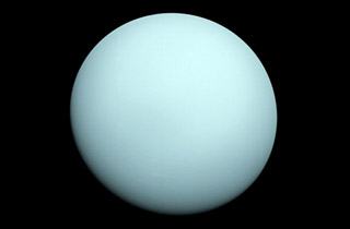 Uranus hemisfär